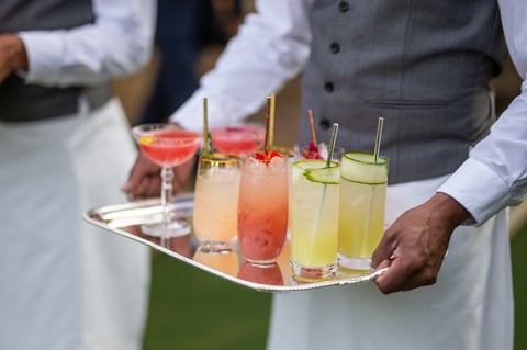 Elegant cocktail event