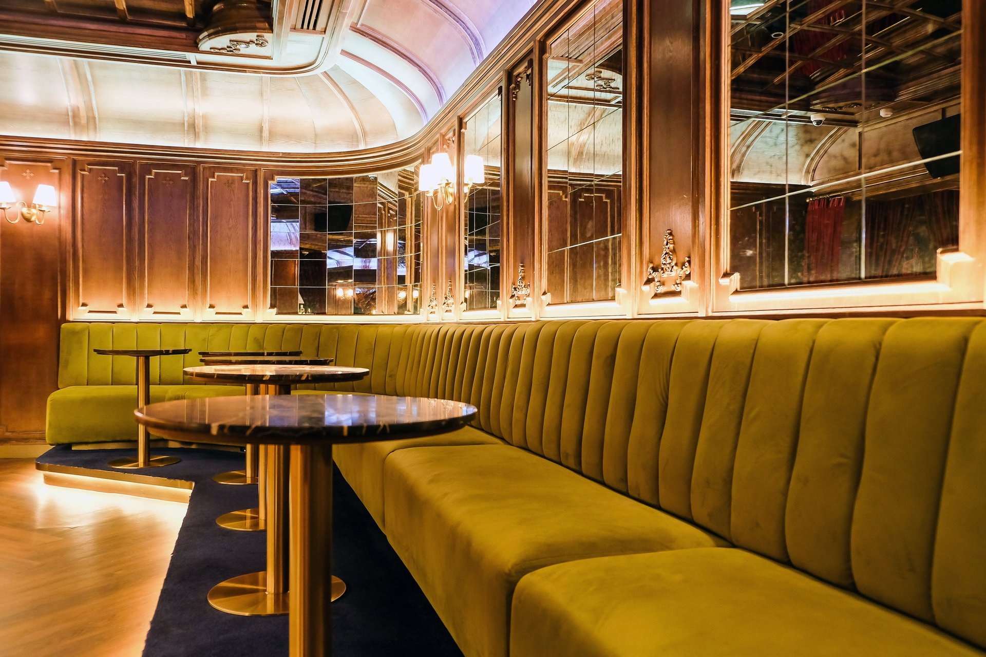 Luxury bar interior
