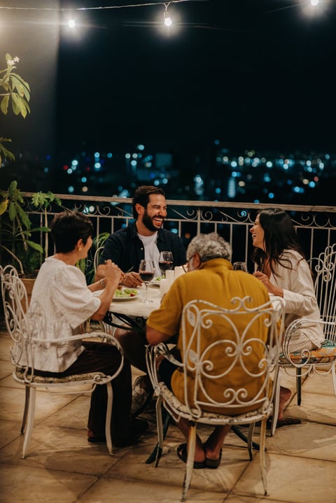 Terrace evening